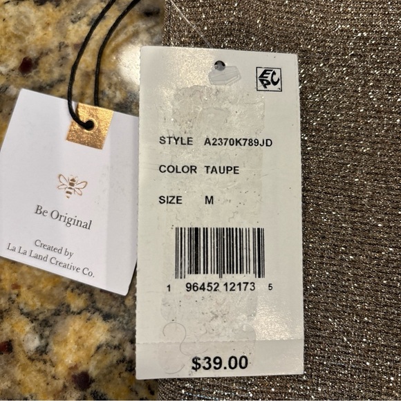 ORIGINALITY LA LA LAN CROP TOP M  SHIMMER  Y2K INSPIRED NWT ADJ STRAP   USA - Picture 15 of 16